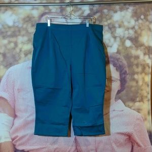 White Stag Dark Teal Capris